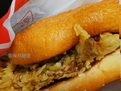 香辣鸡腿堡-麦当劳(方大城店)