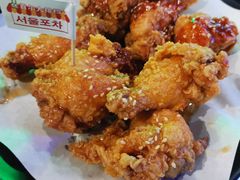 甜辣酱拼盘炸鸡-Meet Sun韩式大排档(五一广场7MALL店)