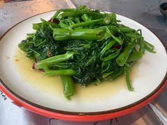 炝炒空心菜-红辣椒·川菜·火锅(科华路店)