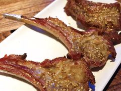 苏尼特金质烤羊排-三个蒙古大叔羊肉串(大宁店)