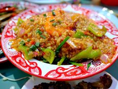 黄金蒜蓉虾面-郭婆婆疯子鸡·土货江湖菜馆