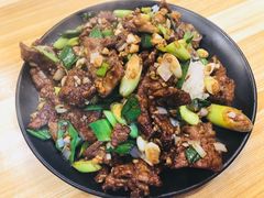 青蒜苗炒猪肝-厨掌柜陆老师(天津之眼店)