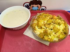 咖喱鸡肉焗饭-北京大学-学五食堂