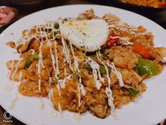 虾仁皮拉夫-机器人火炉披萨(爱琴海店)