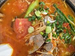 番茄泡椒猪肝-李米线(总店)