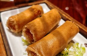 Cheese Seafood Spring Rolls