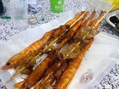 烤虾-蚝哥花姐湛江烤生蚝(美丽湾市场店)
