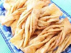 自制炸咯吱-柳沟豆腐宴69号福豆堂
