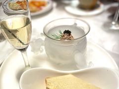 黑松露鹅肝蛋糕配黑鱼籽-波特曼西餐厅(南岗店)