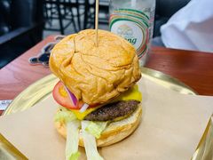 美式手工牛肉汉堡-The Dunk