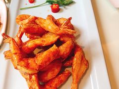 招牌酥皮大虾-八珍饺子·烤鸭·家常菜