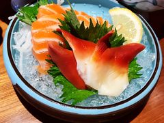 三文鱼北极贝刺身拼盘-村上一屋(健翔桥店)