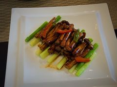 煎鲍菇芦笋-三宝大饭店-中和艺素餐厅(浦上金山正祥广场店)