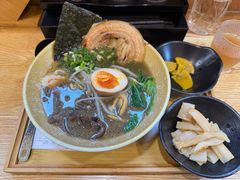 黑蒜豚骨面-柒鉦·日式豚骨拉麵(常德路店)