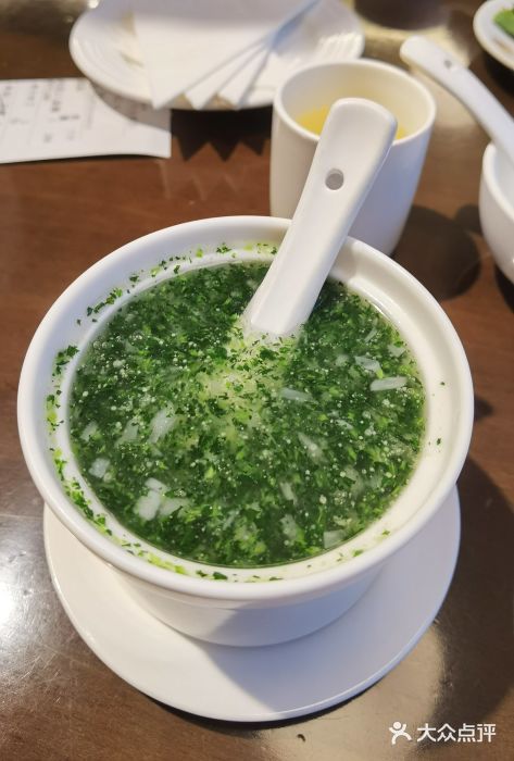 枣子树素餐厅(铂金城店)青蔬山药羹图片