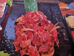 现拌鲜牛肉-四斤烤肉(东戴河孟家店)