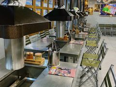 餐具摆设-大丘街路边烤牛肉