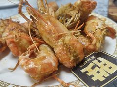 爆炒膏油虾-天宝食坊·啫啫煲大排档(西华路店)