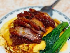 碳火叉烧滑蛋饭-渔记茶餐厅(渔村店)