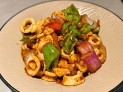 酱爆鱿鱼-佬太公海鸭·海鲜大排档(上海总店)