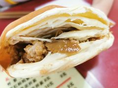 烧饼夹肥肠-孟记传统大刀面(星源商城店)