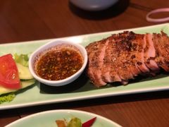 炭烧猪颈肉-mango tree芒果树泰国餐厅(青岛万象城店)