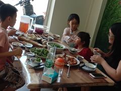 靠窗位-竹语饭香·原生态农庄·烧鸡·竹筒饭·河鲜(森林海白水寨店)