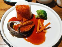 -东来菜馆•手抓海鲜家常菜•海鲜锅贴(鸽子窝店)