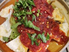 凉拌荷包蛋-浩海火燒雲傣家菜(芮欧百货店)