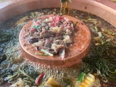 -清真·田园居家酸菜牛肉烤火锅(凤霞路店)