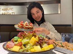 草莓忌廉华夫饼-BE BRIGHT KITCHEN(正佳广场店)