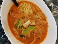 海鲜辣汤面-桃园中华料理炸酱面(燕儿岛路店)