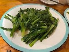 蒜蓉油麦菜-百味地锅鸡(铜山路店)