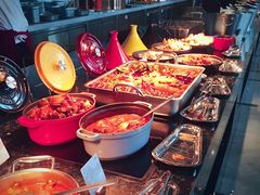 自助取餐区-万达文华酒店·48F云端窗景美食汇自助餐厅