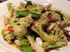 小炒销魂菜花-范家小馆·烤鸭新京菜(金融街店)