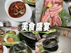 -草家酱蟹炭火烤肉店(珲春南路一店)