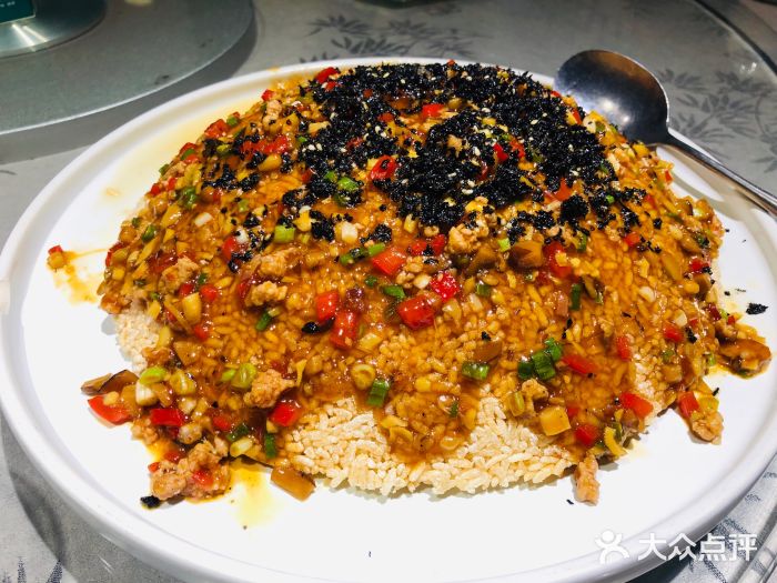 徽州小镇(鼓楼大街店)-梅干菜锅巴-菜-梅干菜锅巴图片-北京美食-大众