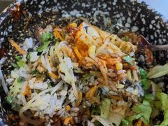 香辣里脊肉石锅拌饭-波波客韩国石锅拌饭(武汉江汉路循礼门店)