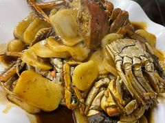 毛蟹炒年糕-协和菜馆(凤凰街店)