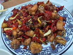 辣子鸡-北大地皖峰饭馆