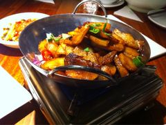 干锅土豆片-绿茶餐厅(华联万柳店)