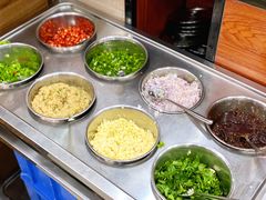 自助调料区-源港渔村-中山脆肉鲩(博罗店)
