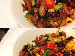 卤牛肉炒蛋-老长沙龙虾馆·聚会餐厅(白石洲店)