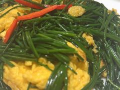 炝拌草原沙葱-德乐海蒙餐