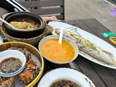 -七的湖·晚芳亭·阳澄湖农家菜·大闸蟹(莲花岛店)