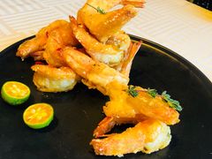蜜汁酥皮虾-四季民福烤鸭店(王府井灯市口店)
