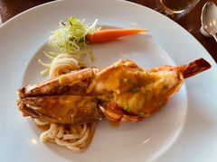 芝士伊面焗九节虾-广州柏悦酒店·悦景轩·粤菜餐厅