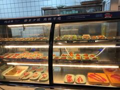 面包甜点陈列柜-蚝英雄·鲜蚝自助专门店