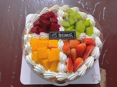 -皇冠幸福里动物奶油生日蛋糕(万达店)