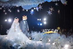 -三色锦婚礼定制